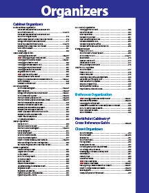 Organizers Section of the Hardware Resources Catalog