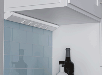Lighted Power Strip Fixtures