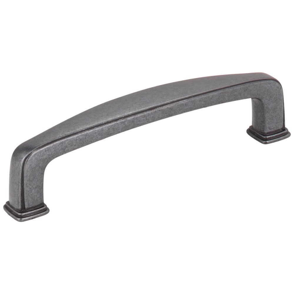 96 mm Center-to-Center Gun Metal Square Milan 1 Cabinet Pull