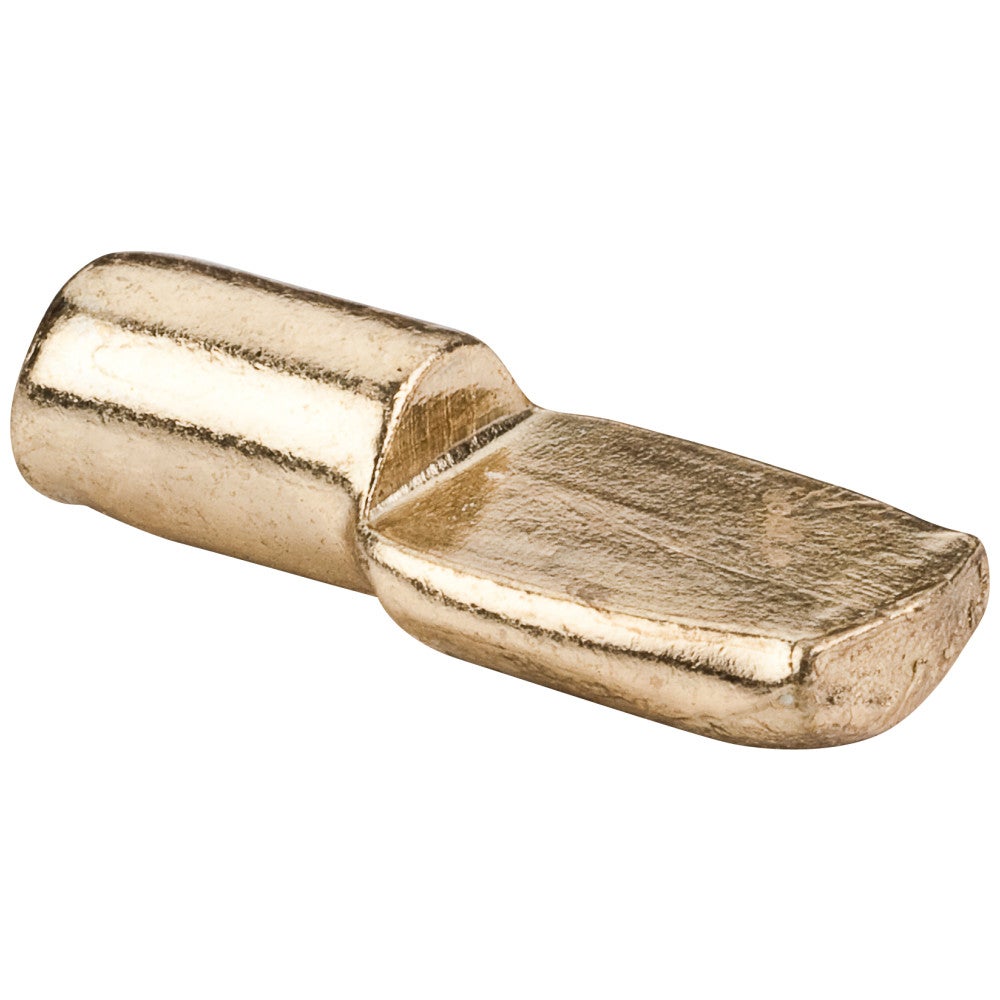 Polished Brass 1/4" Spoon Shelf Support - Priced and Sold by the Thousand. Order 1 for 1,000 Pieces