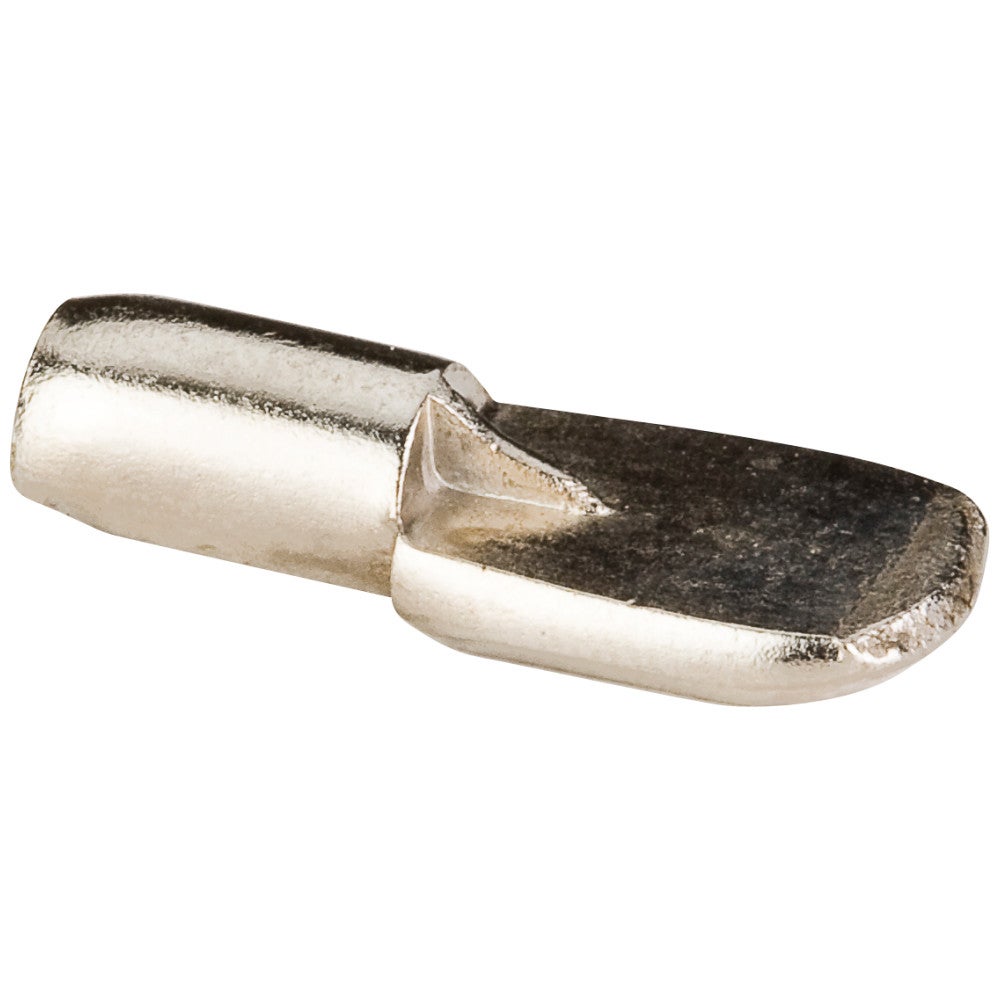 Spoon Shelf Support with 5 mm Pin and Anti-Slide Barb - Priced and Sold by the Thousand. Order 1 for 1,000 Pieces