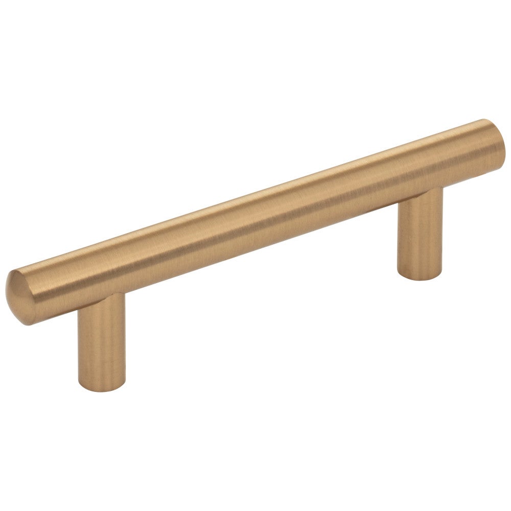 96 mm Center-to-Center Satin Bronze Key West Cabinet Bar Pull