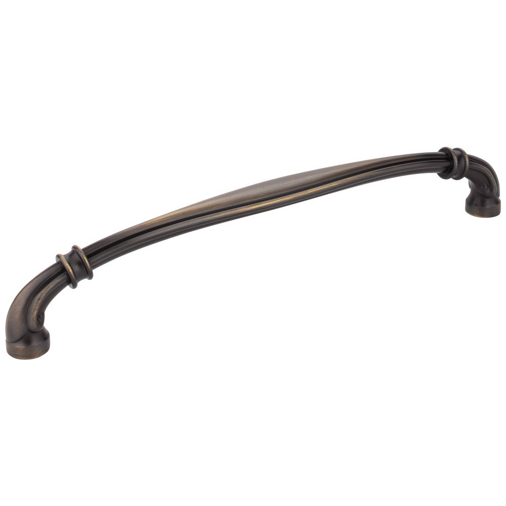 12" Center-to-Center Antique Brushed Satin Brass Lafayette Appliance Handle