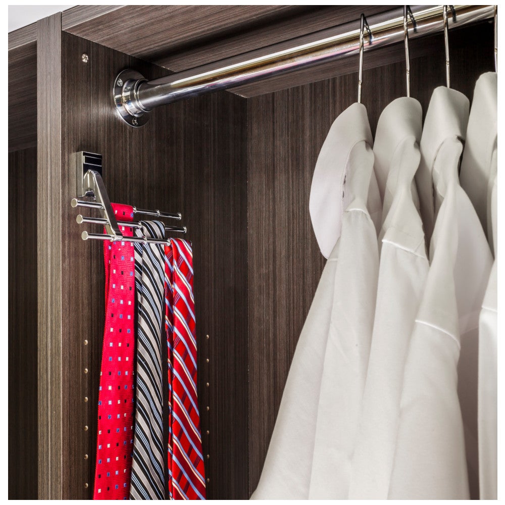 Brushed Oil Rubbed Bronze Tri-Level Tie Organizer