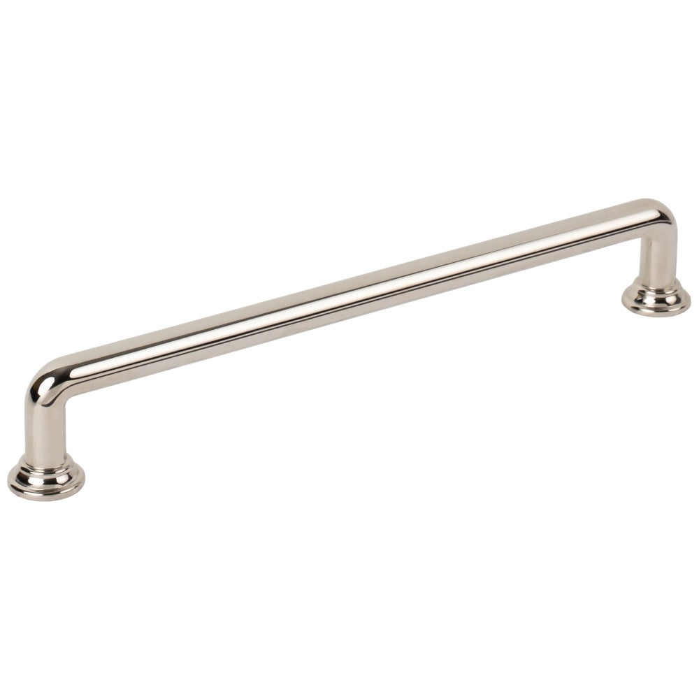 192 mm Center-to-Center Polished Nickel Davis Cabinet Pull