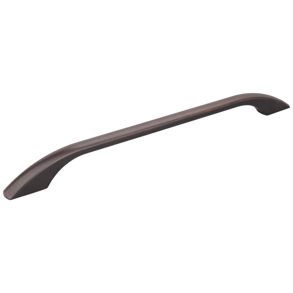 288 mm Center-to-Center Brushed Oil Rubbed Bronze Square Sonoma Cabinet Pull