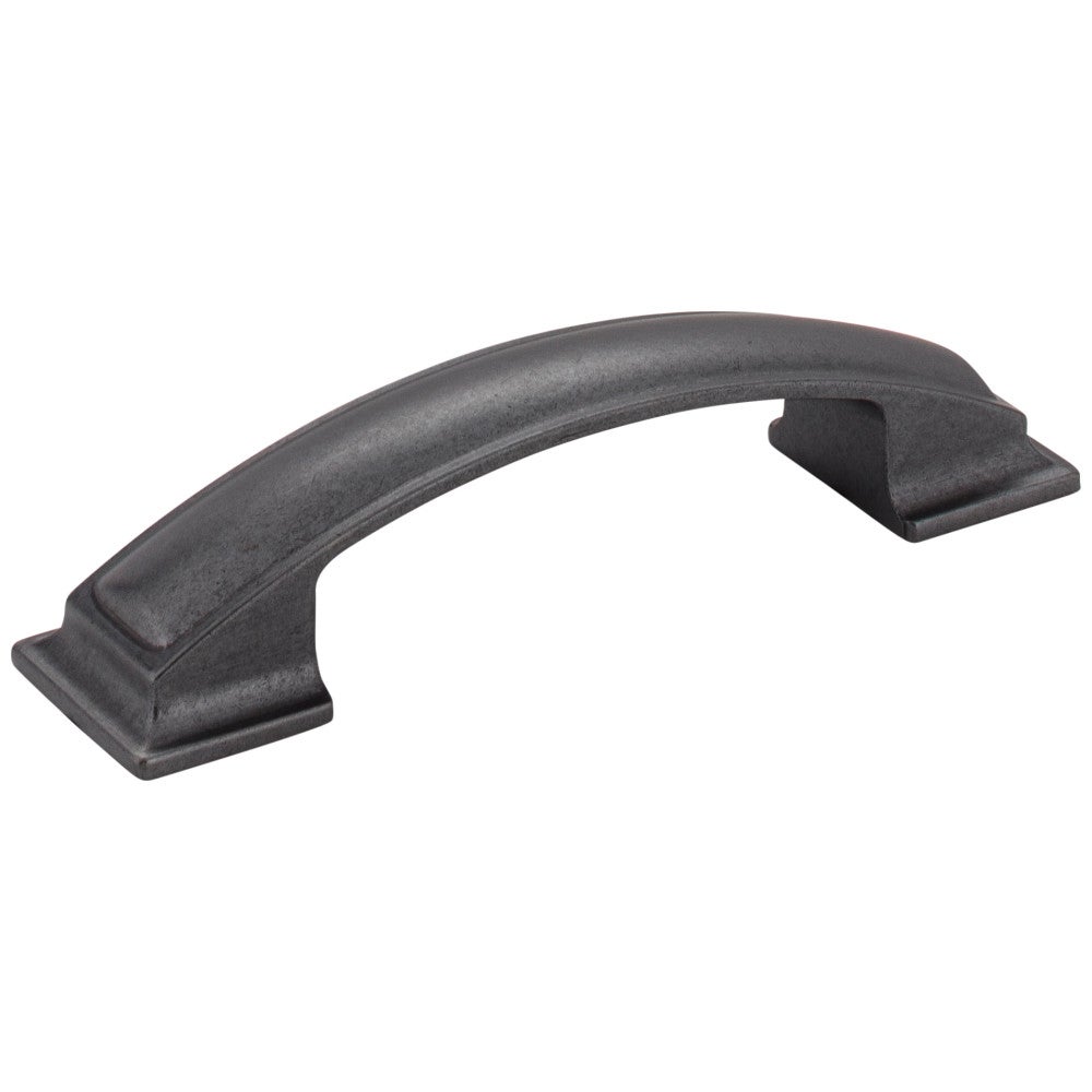 96 mm Center-to-Center Gun Metal Square Annadale Cabinet Pull