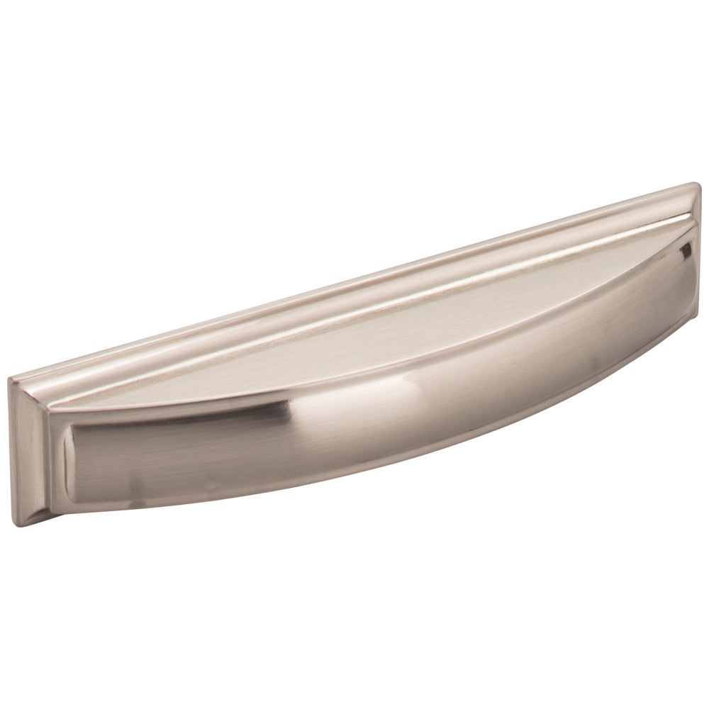 128 mm Center-to-Center Satin Nickel Square Annadale Cabinet Cup Pull