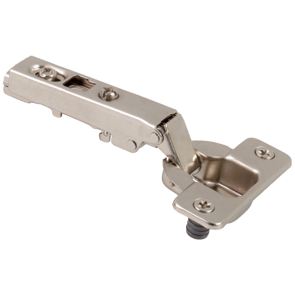 HR MAX™ 110° Standard Duty Full Overlay Screw Adjustable Self-close Hinge with Press-in 8 mm Dowels