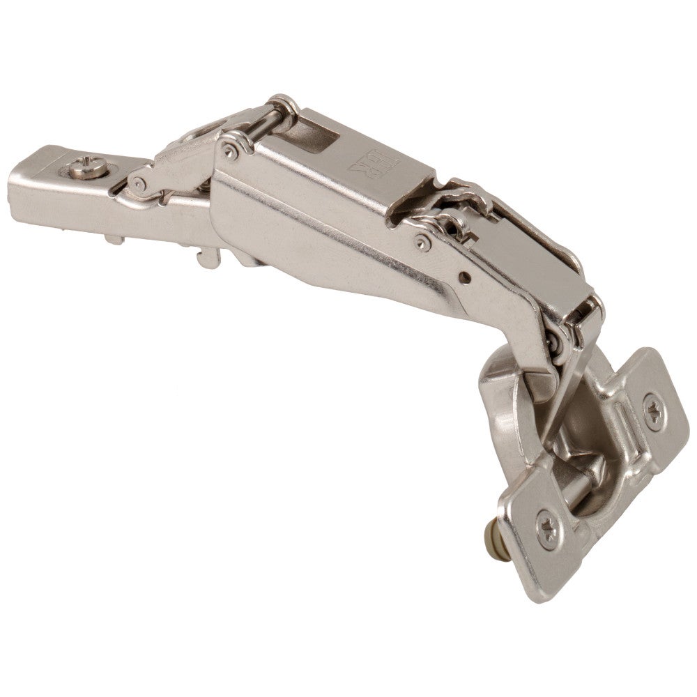 170° Standard Duty Full Overlay Cam Adjustable Self-close Hinge with Press-in 8 mm Dowels