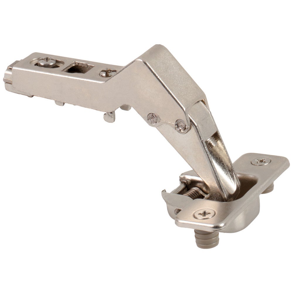 HR MAX™ 105° Standard Duty Pie Corner Cam Adjustable Self-close Hinge with Press-in 8 mm Dowels