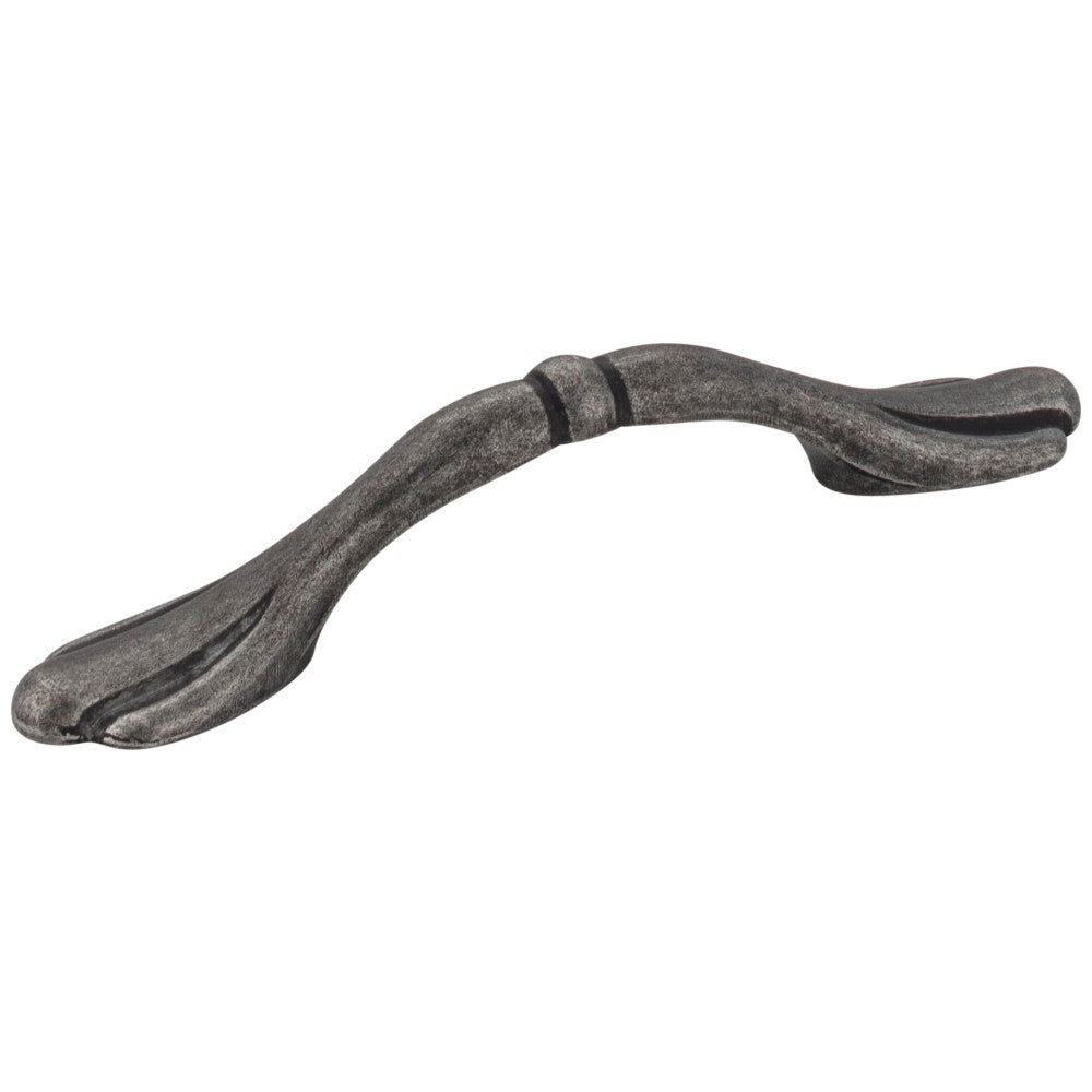 3" Center-to-Center Distressed Antique Silver Arcadia Cabinet Pull