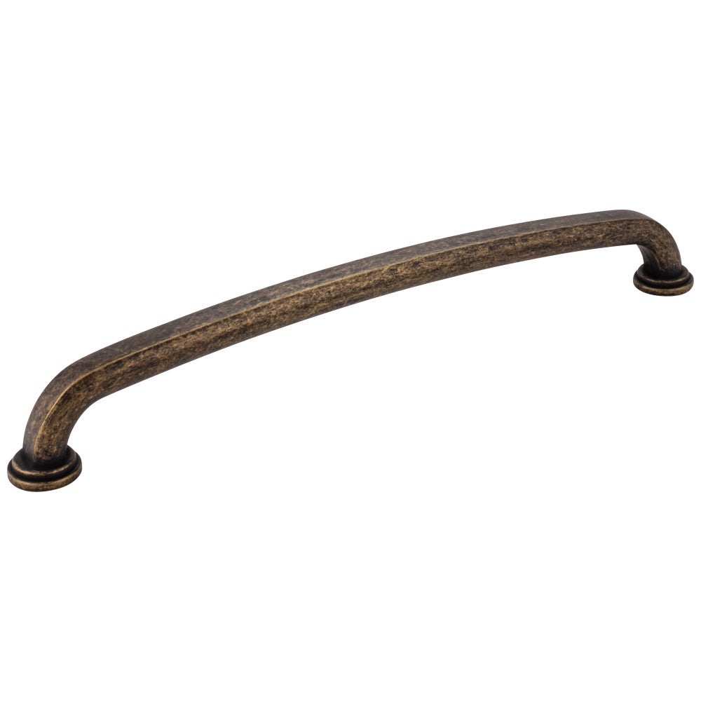 12" Center-to-Center Distressed Antique Brass Bremen 1 Appliance Handle