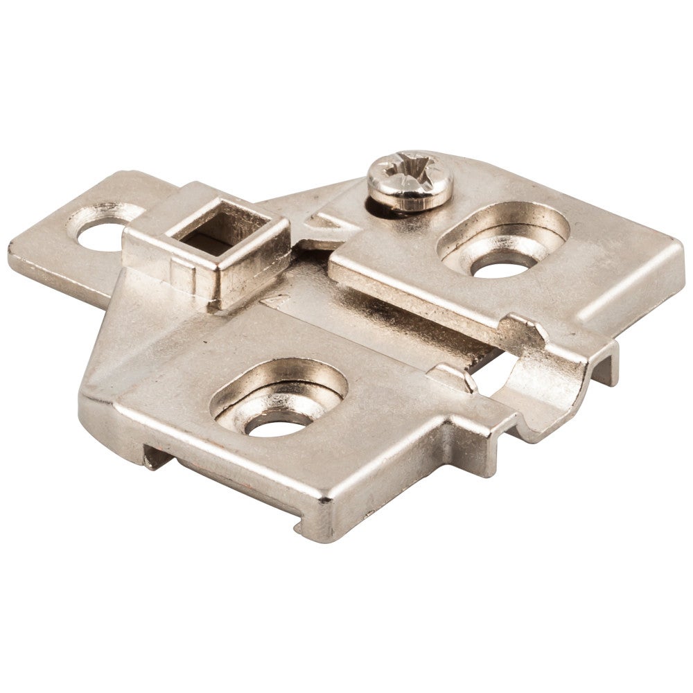 HR MAX™ Heavy Duty 0 mm Screw Adj 3 Hole Zinc Die Cast Plate for 700, 725, 900 & 1750 Series Euro Hinges