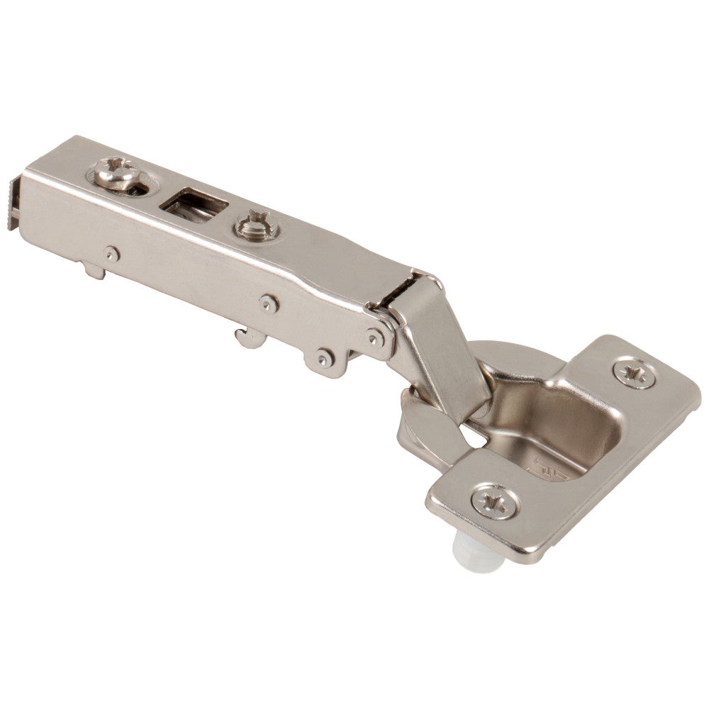 HR MAX™ 110° Heavy Duty Full Overlay Screw Adjustable Self-close Hinge with Press-in 8 mm Dowels