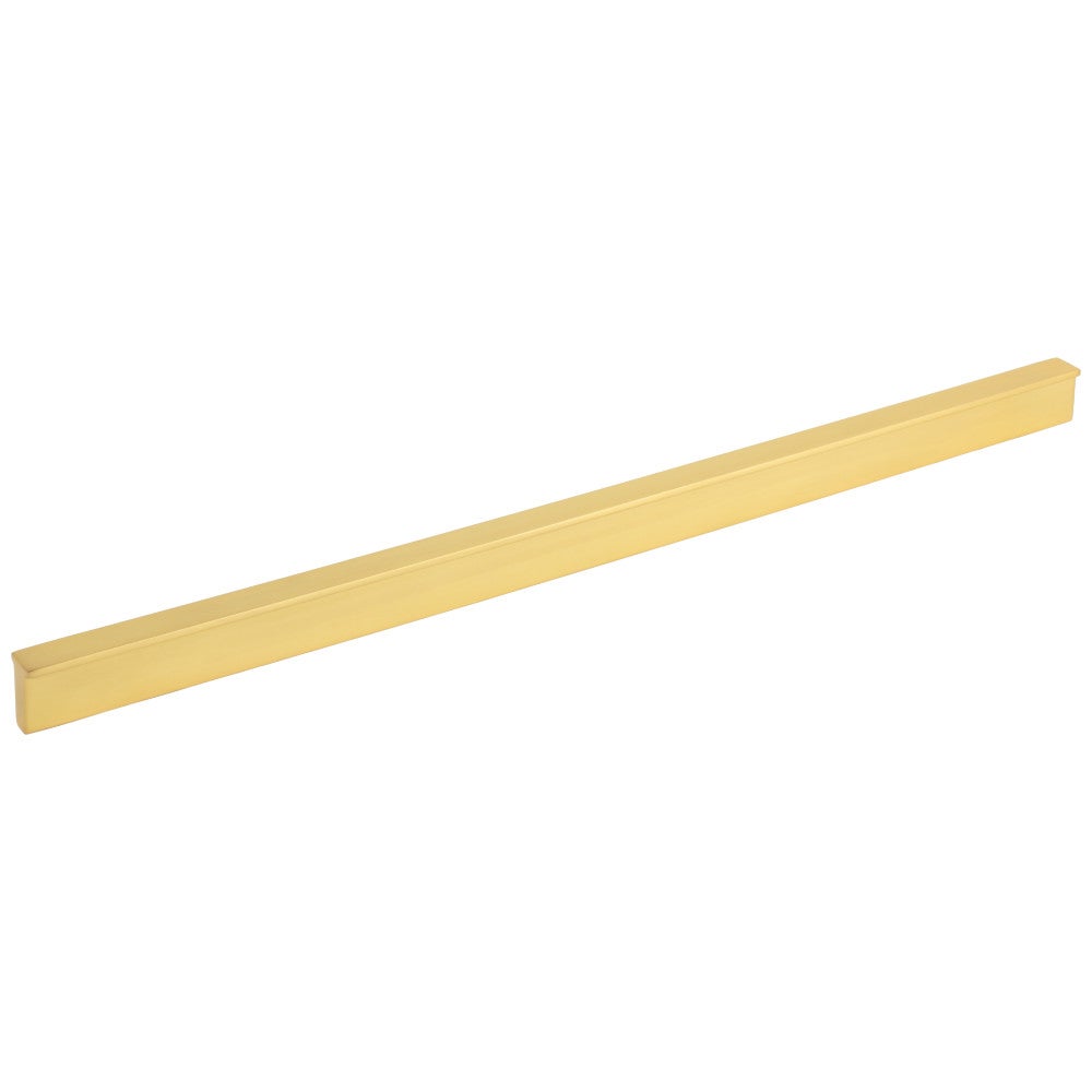 457 mm Center-to-Center Brushed Gold Brewer Cabinet T-Pull