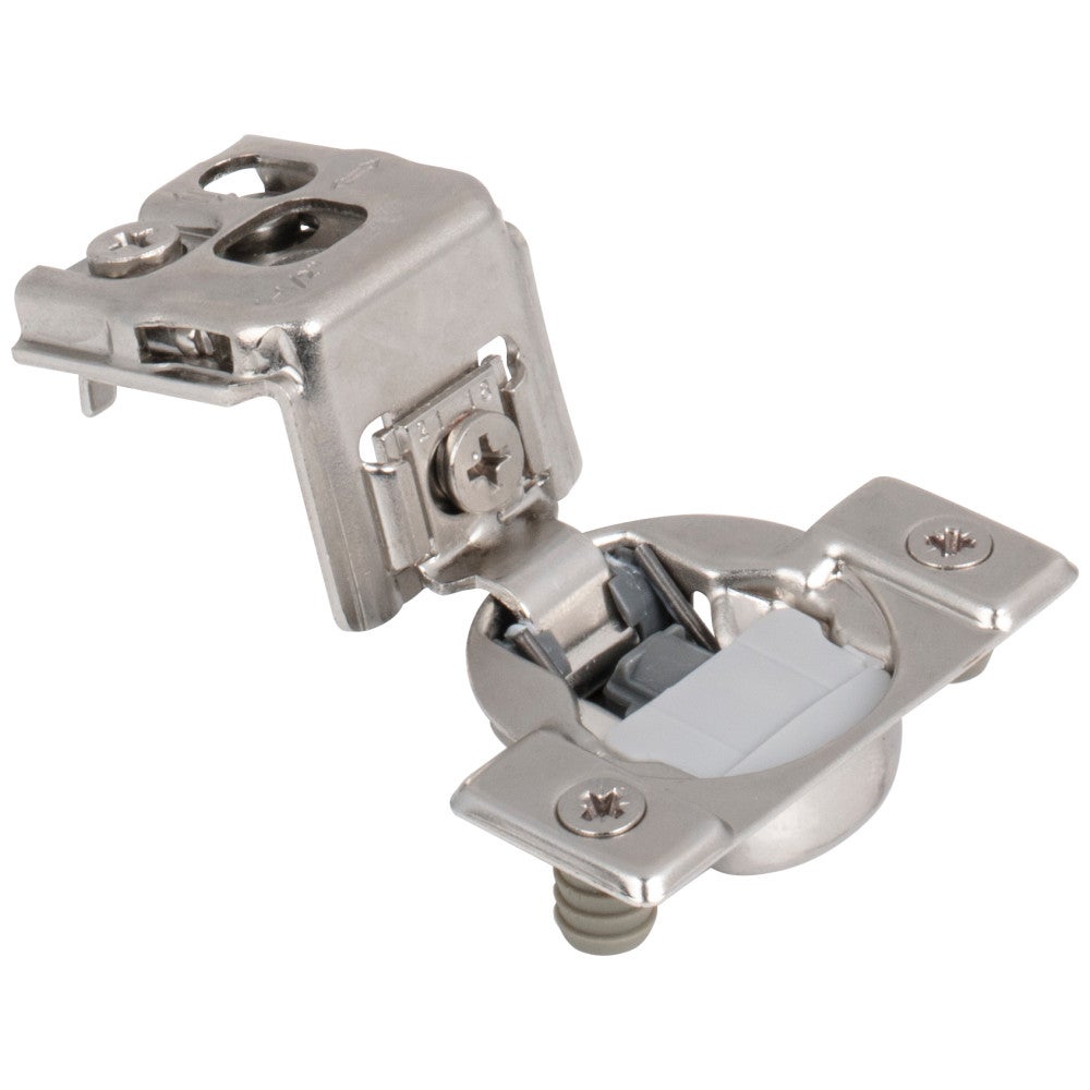 HR MAX™ 105° 1-1/2" Overlay Heavy Duty Soft-close Compact Hinge with Press-in 8 mm Dowels