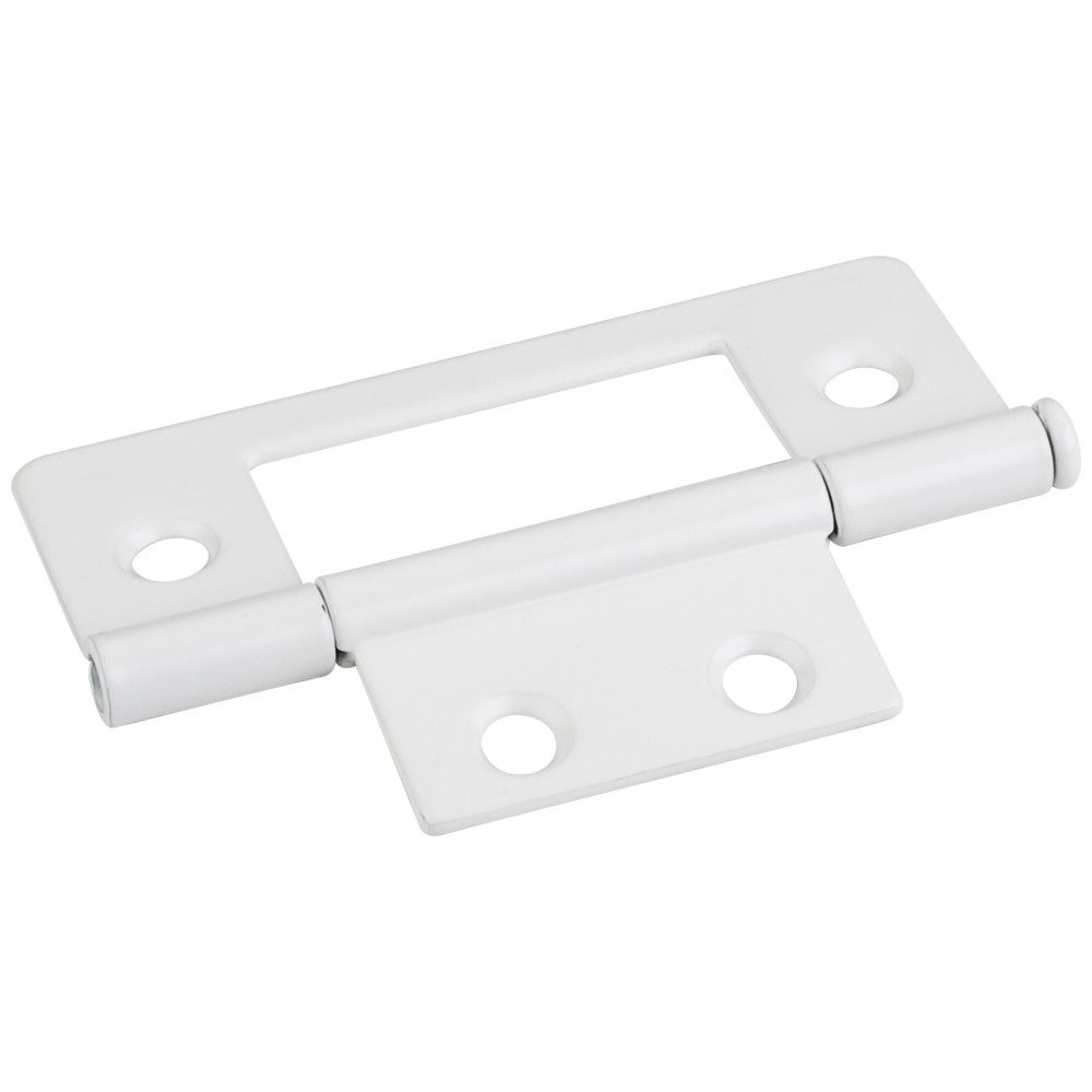 White 3" Loose Pin Non-Mortise Hinge 4 Hole
