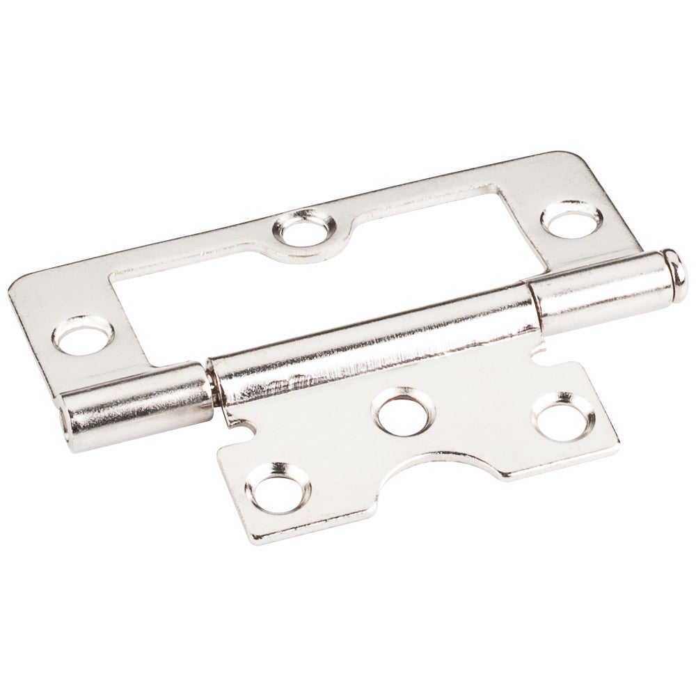 Black Nickel 3" Swaged Loose Pin Non-Mortise Hinge with 6 Holes