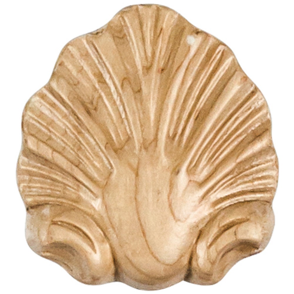 2-1/2" W x 1/2" D x 2-3/4" H Shell Appliqué