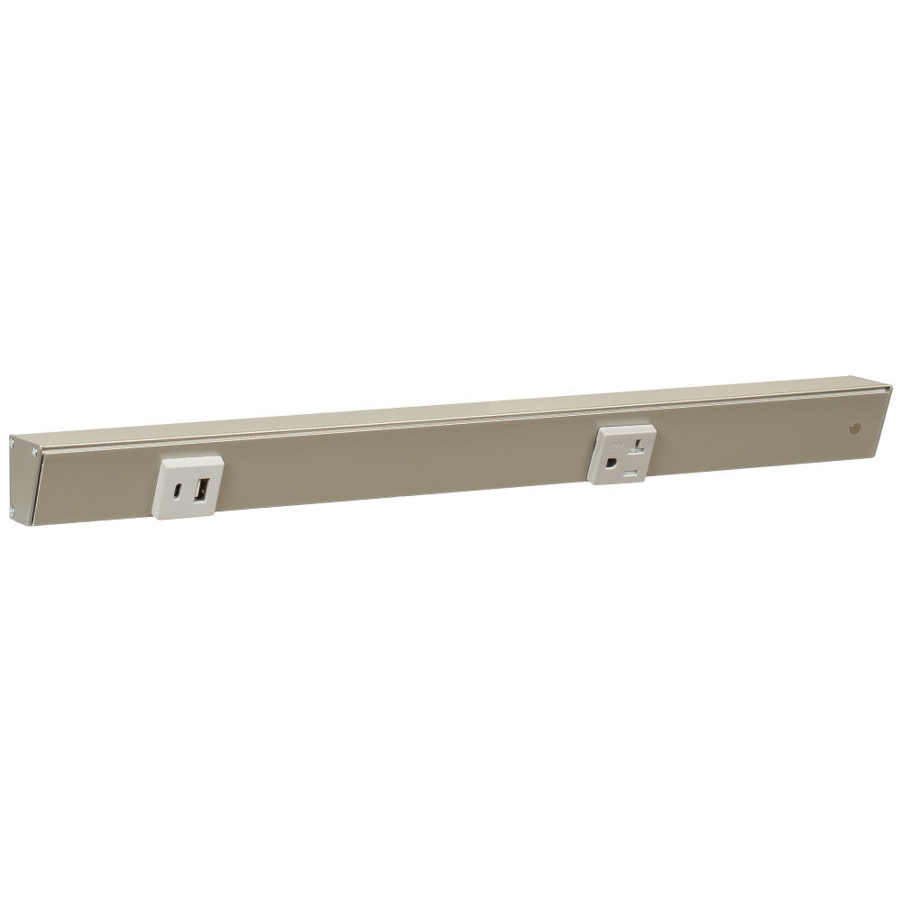 Slim Angle Power Strip with USB-A/C