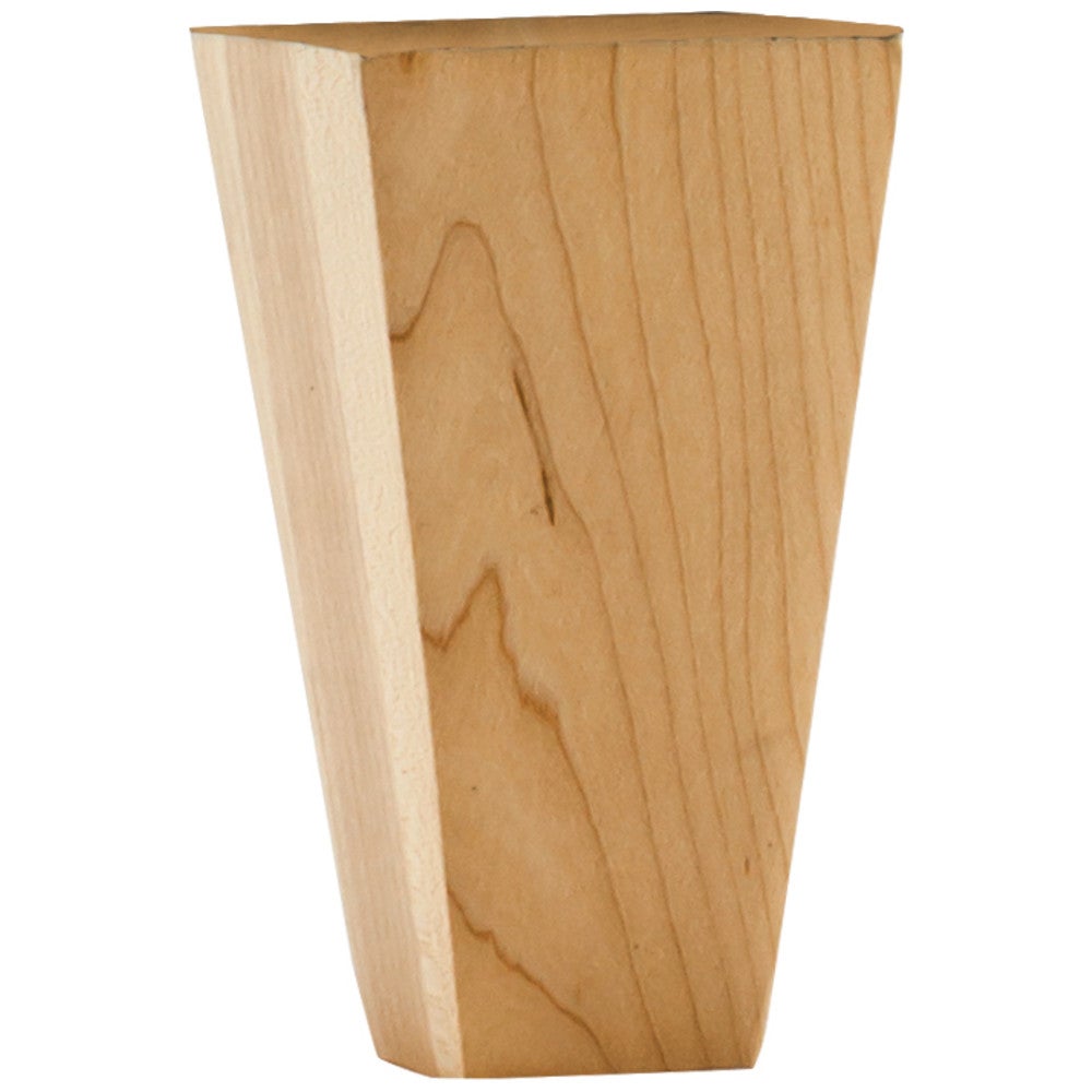 Square Tapered Shaker Bun Foot