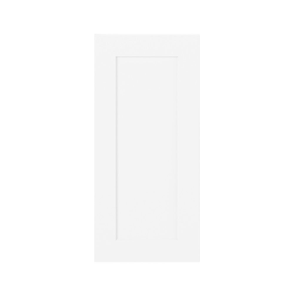 14-17/32" W x 29-9/32" H x 3/4" D Catalina Base Door No Bore - Polar White