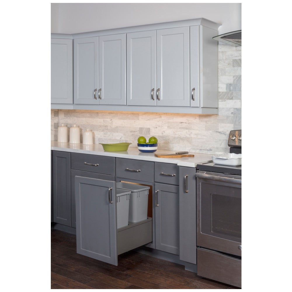Metal Drawer Box Soft-close Trashcan Pullout