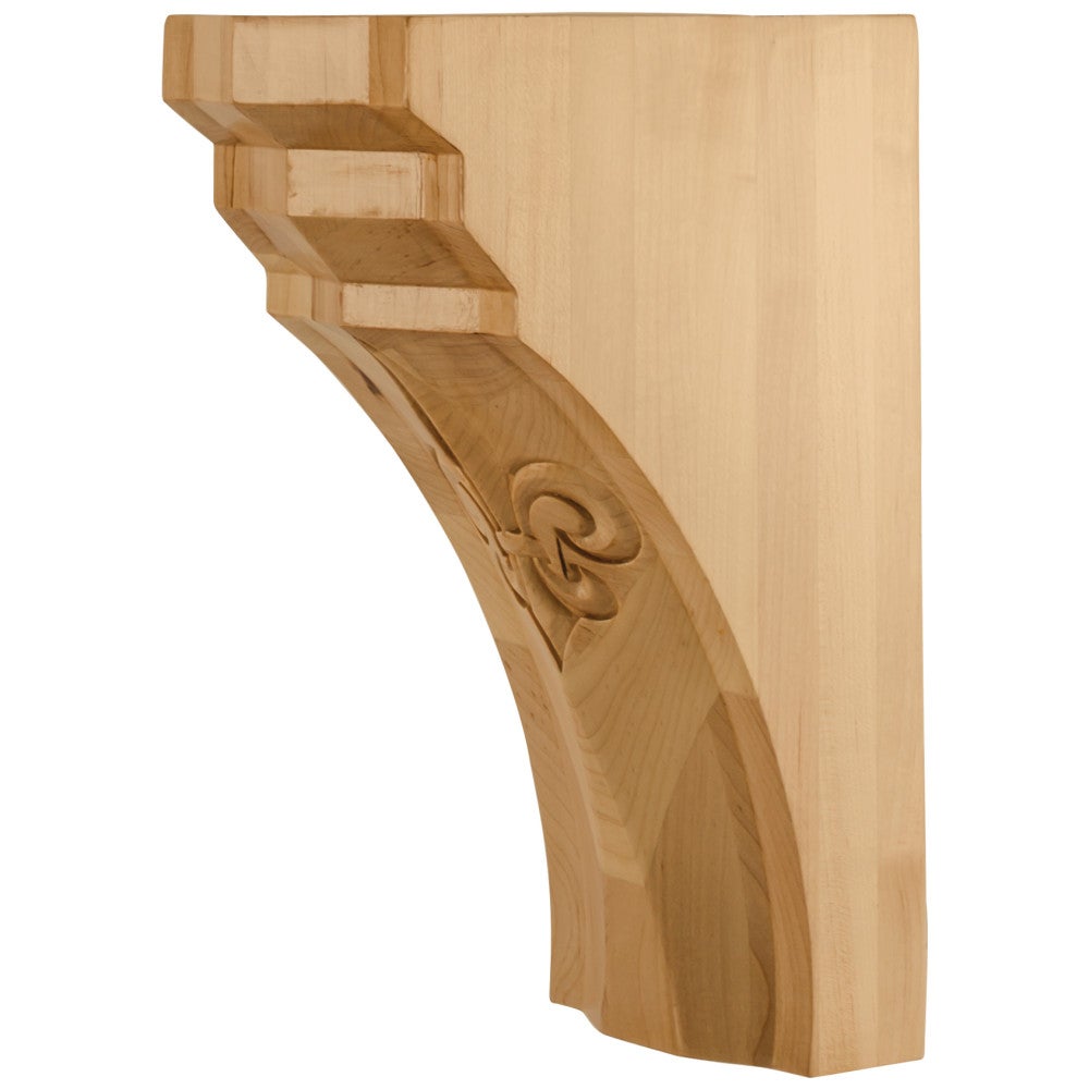 Fleur-de-Lis Beveled Corbel