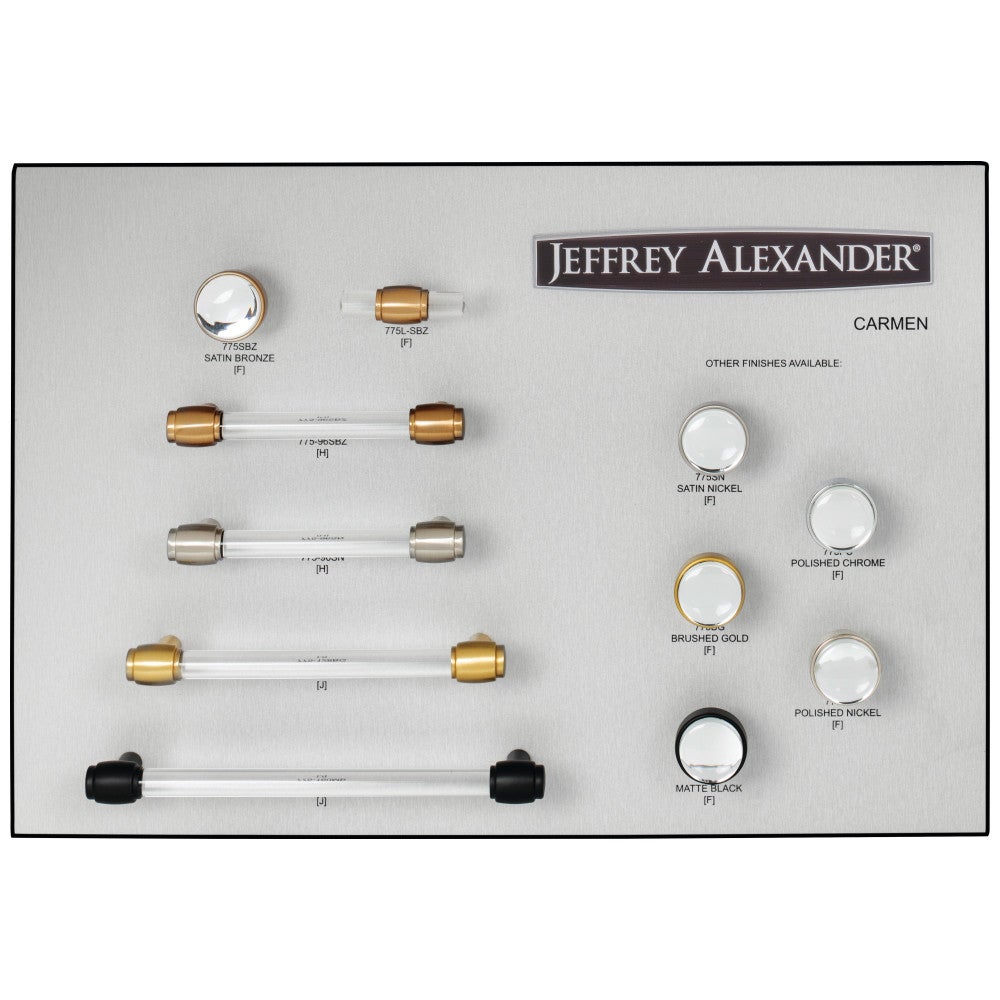 Carmen Designer Grey Display Board
