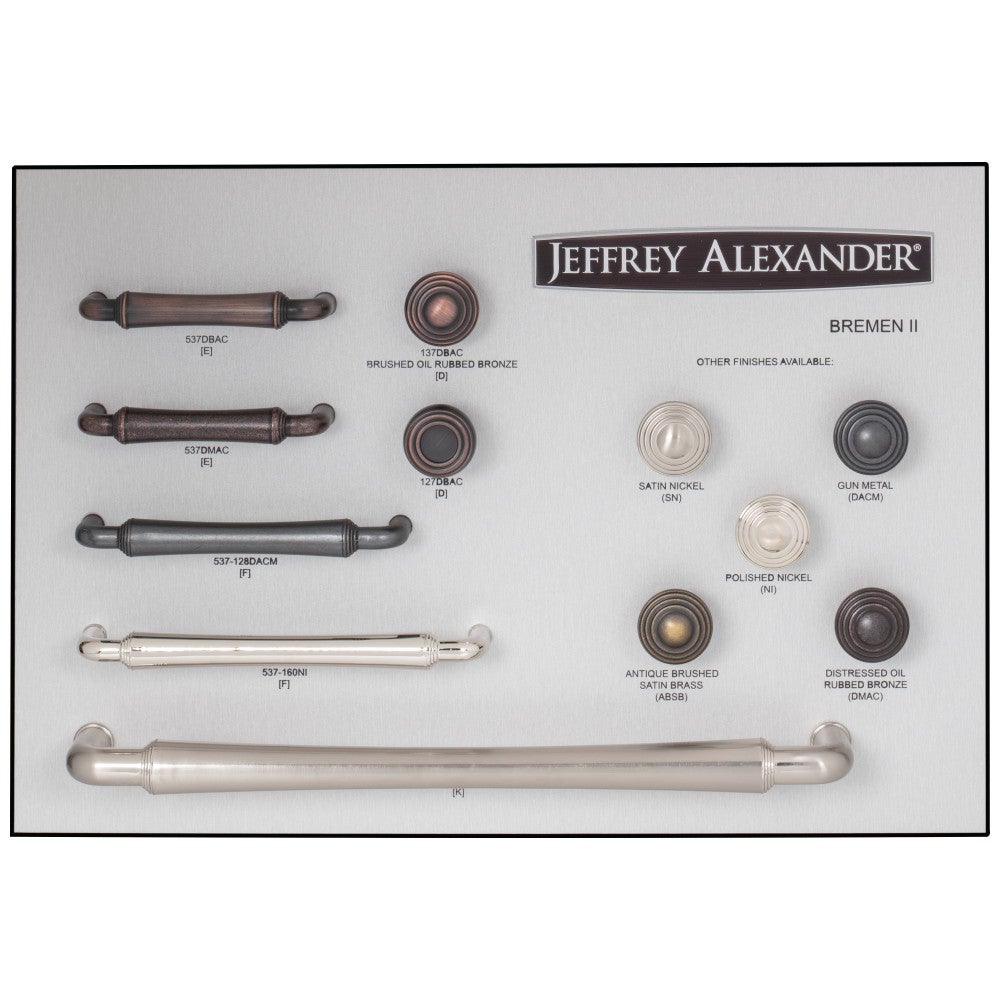 Bremen 2 Designer Grey Display Board