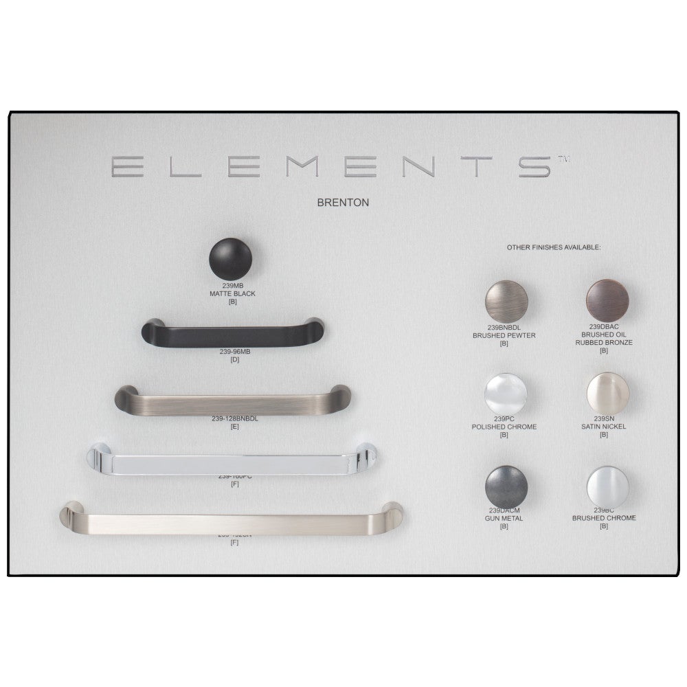 Brenton Designer Grey Display Board