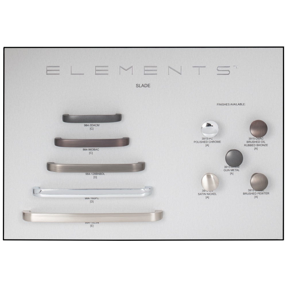 Slade Designer Grey Display Board