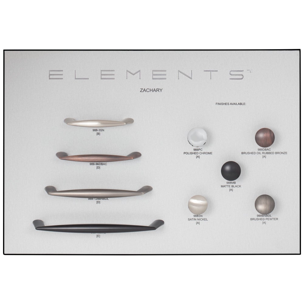 Zachary Designer Grey Display Board