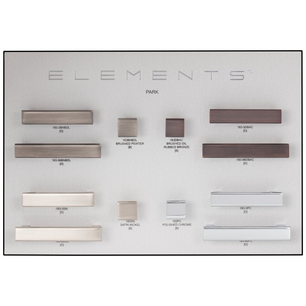 Park Designer Grey Display Board