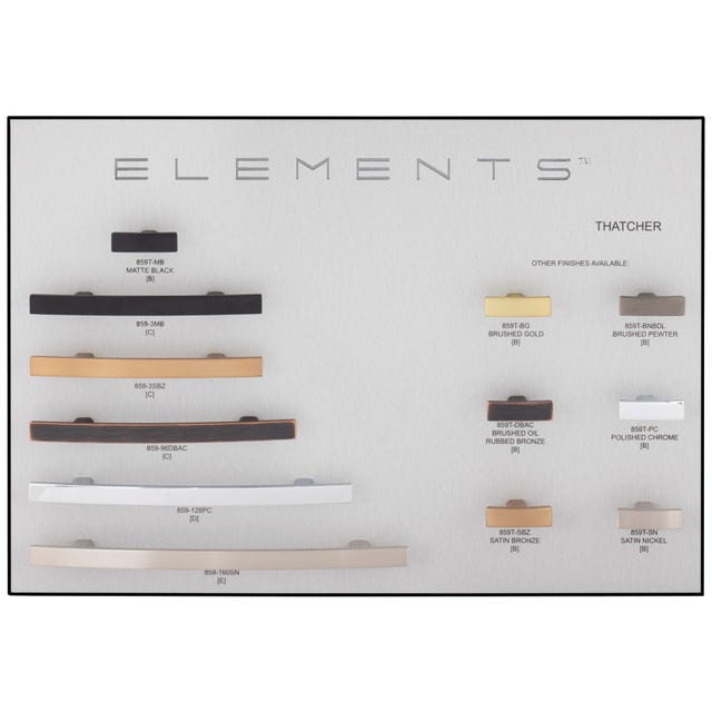 Thatcher Designer Grey Display Board