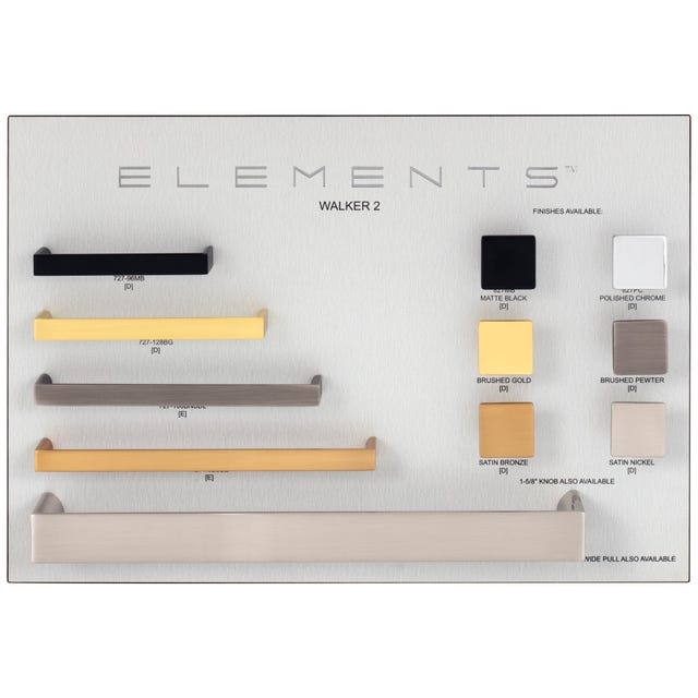 Walker 2 Designer Grey Display Board