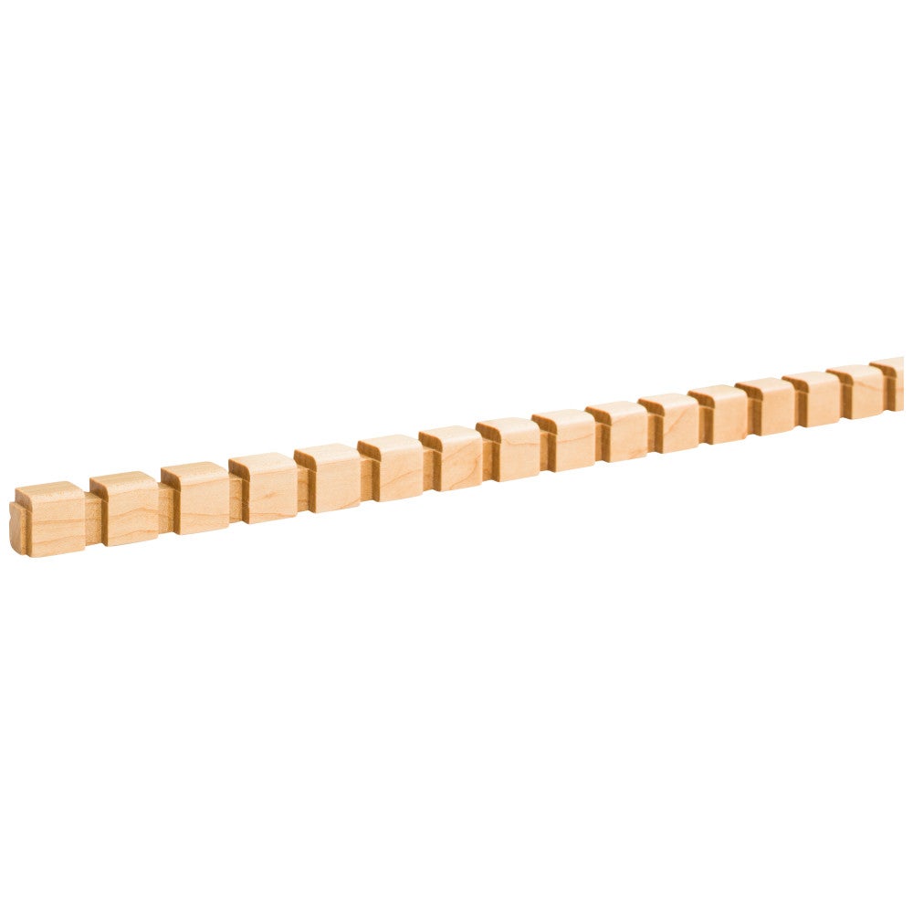 1/2" D x 5/8" H Dentil Moulding