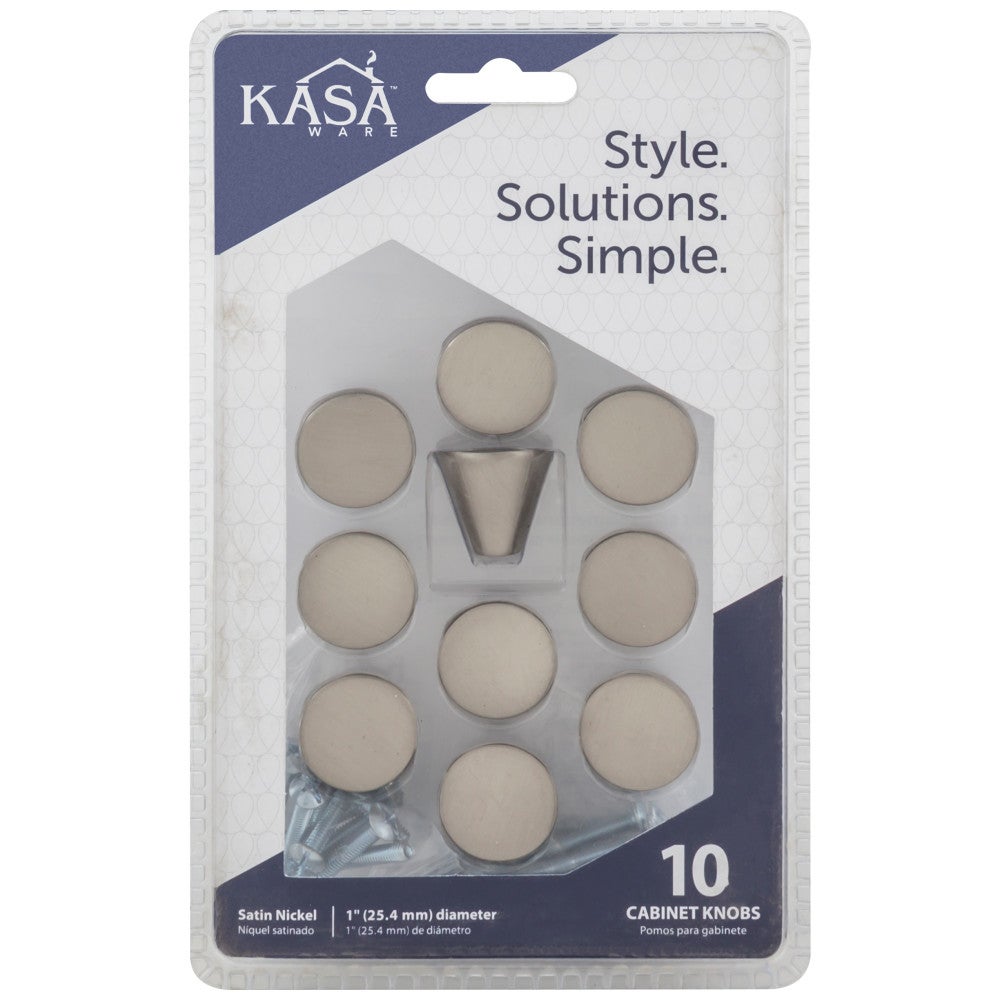 1" Diameter Cabinet Knob