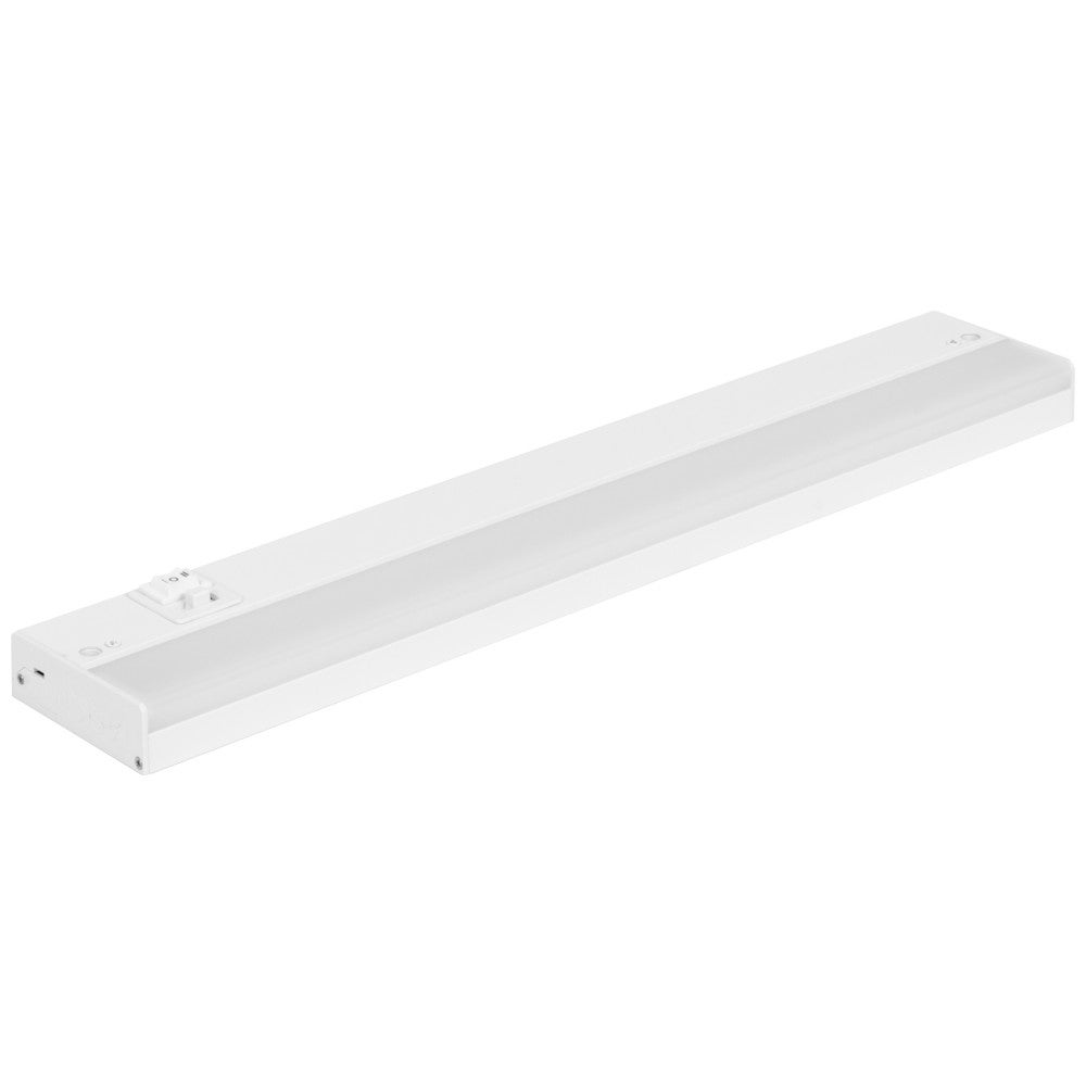 17-7/8" 120-Volt Bar Light, Dimmable and 3-Color Selectable, White
