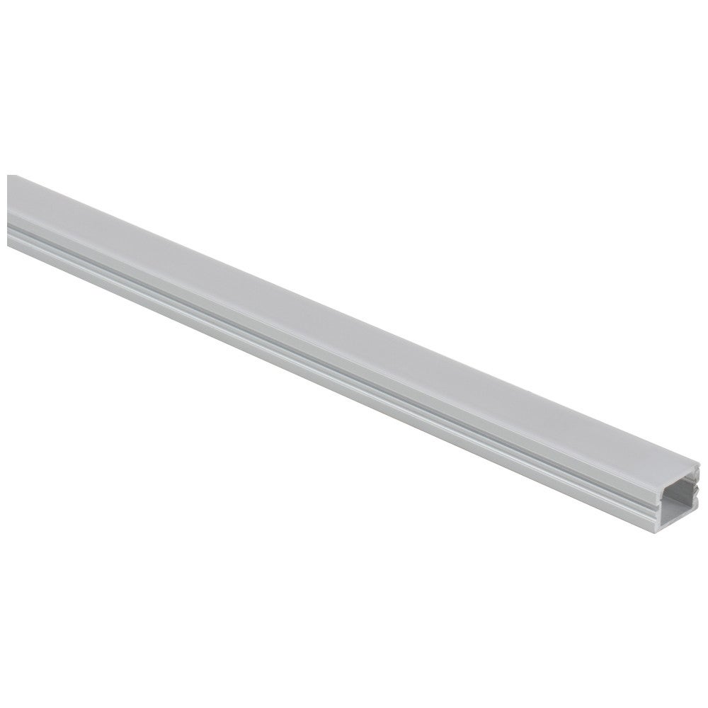 Dual-Mount Series Surface or Trimless Recessed Aluminum Profile, Frosted Lens