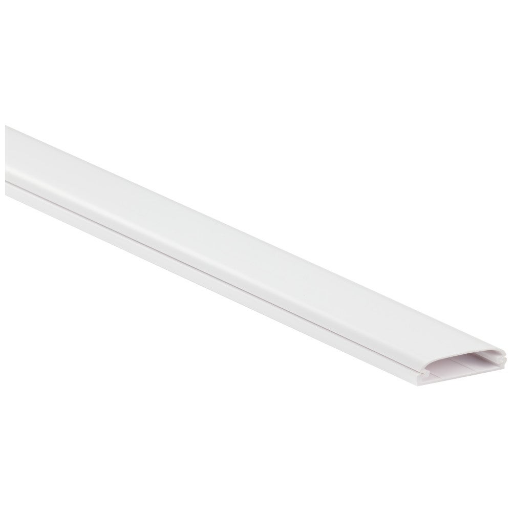 Premium Flat Plastic Wire Way, Mitered Joint, 12"