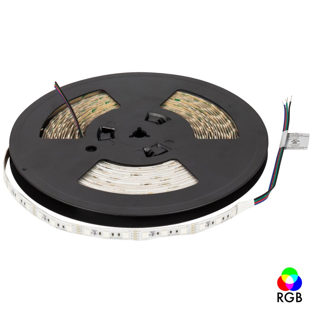130 Lumens/Ft. 12-volt Accent Output LED Tape Light, Multi-Color RGB