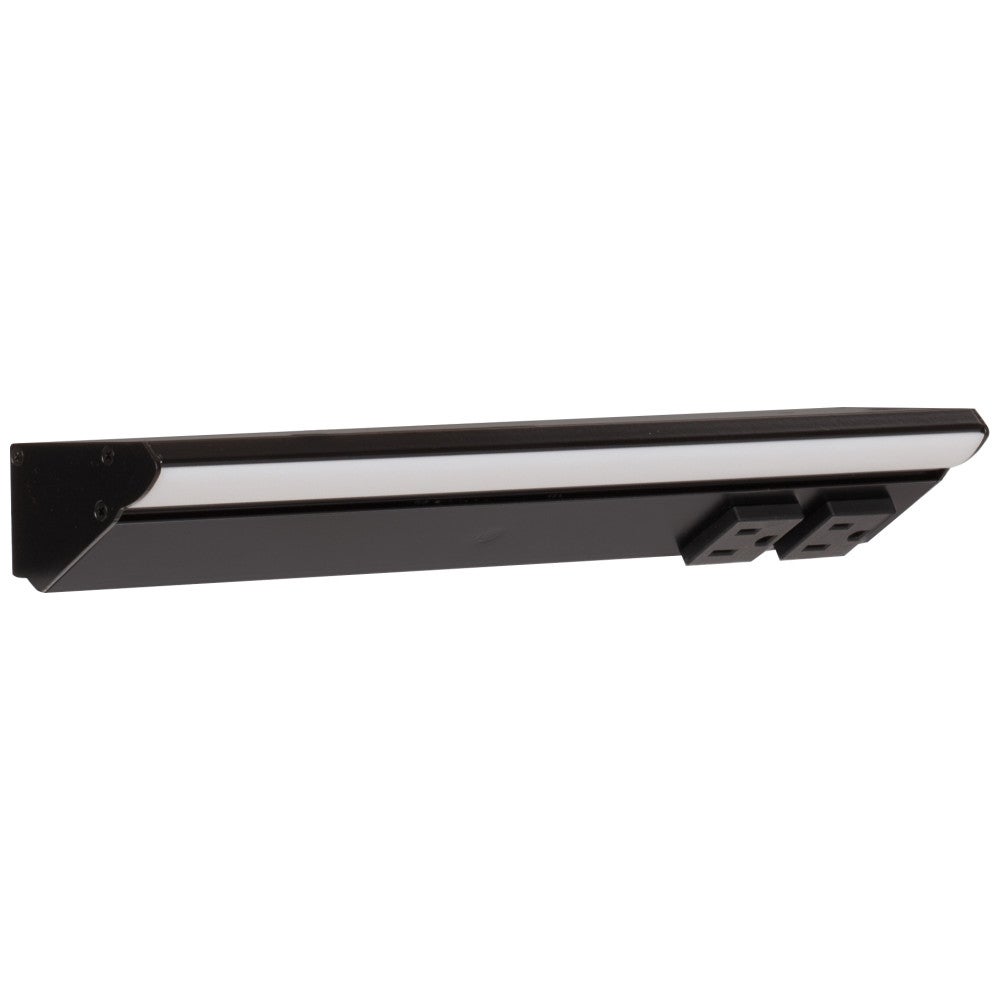 RM Series Lighted Power Strip - Single White