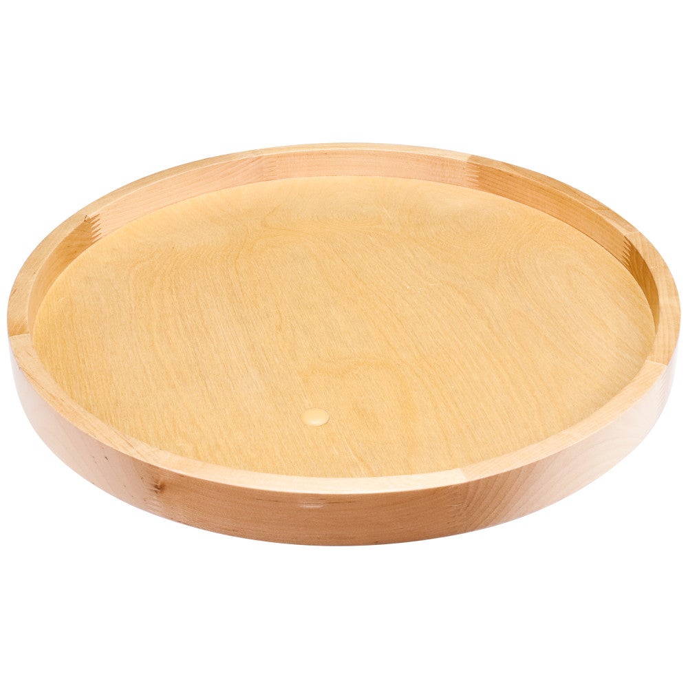 Wood Lazy Susan Shelf with Swivel