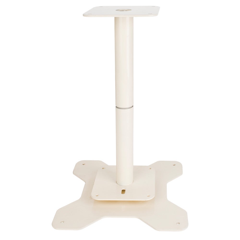 Lazy Susan Pole System for Two Kidney Shelves