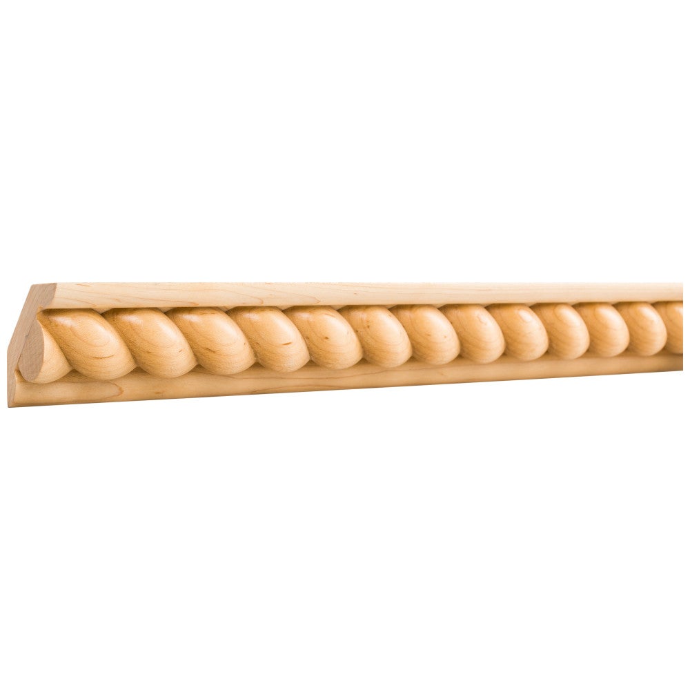 1-1/16" D x 2-3/4" H Rope Corner Moulding