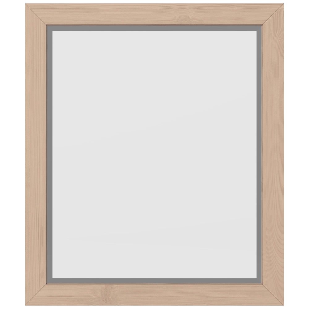 24 W x 1" D x 28" H Natural Oak Cade mirror