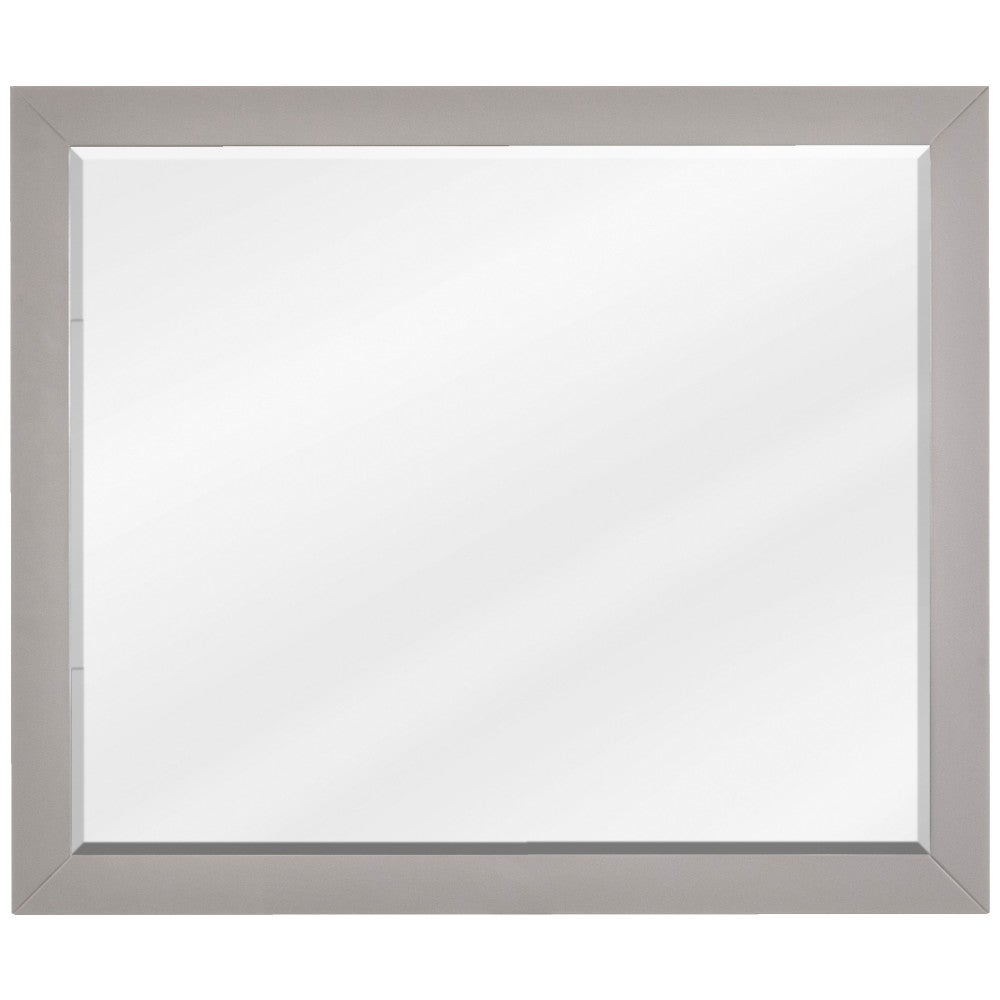 33" W x 1" D x 28" H Grey Cade mirror