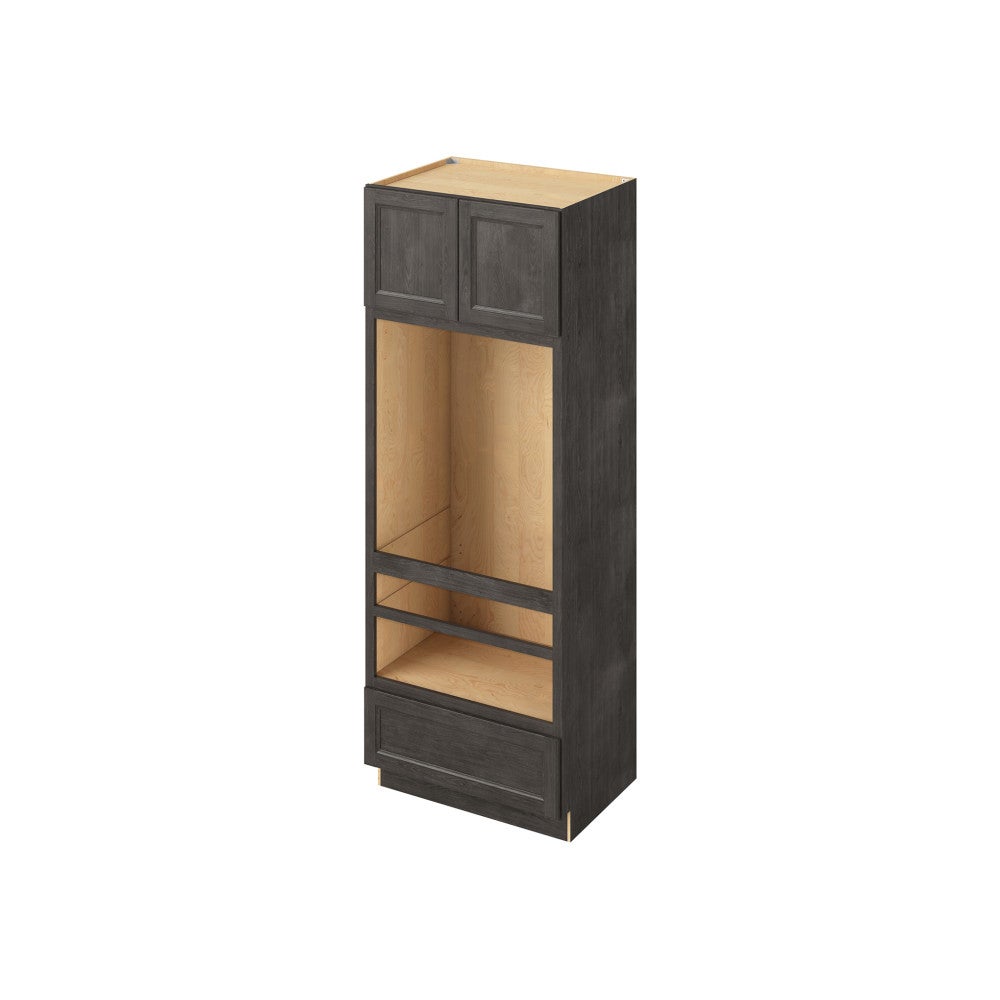 33" x 90" Double Oven, 2 Doors-1 Drawer, 1 Shelf